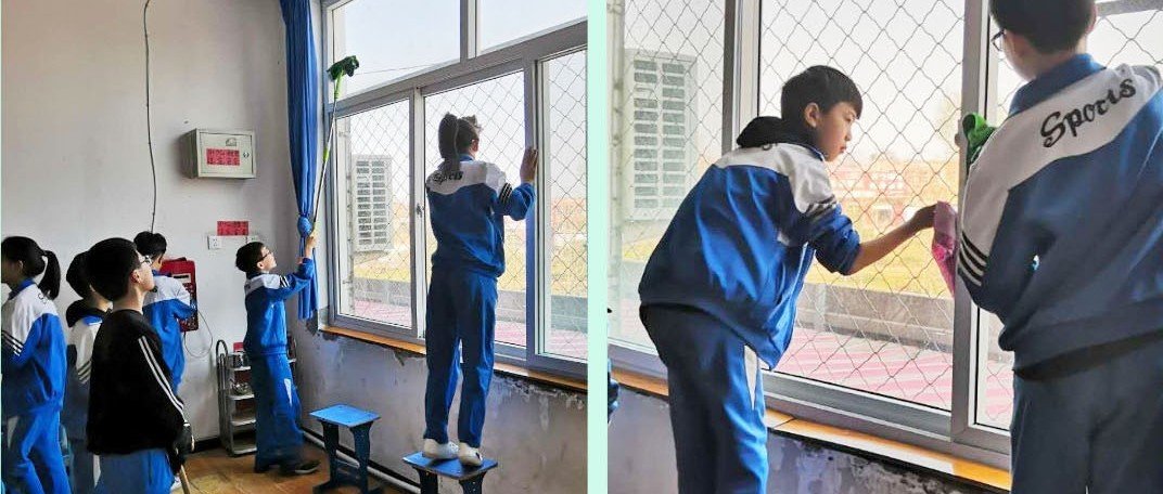 “我是校园小主人 大扫除总动员”——成安七色光开阳第二小学大扫除活动 “我是校园小主人 大扫除总动员”——成安七色光开阳第二小学大扫除活动